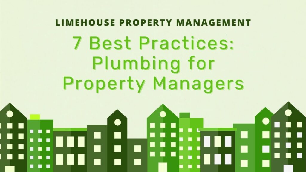 plumbing for property managers