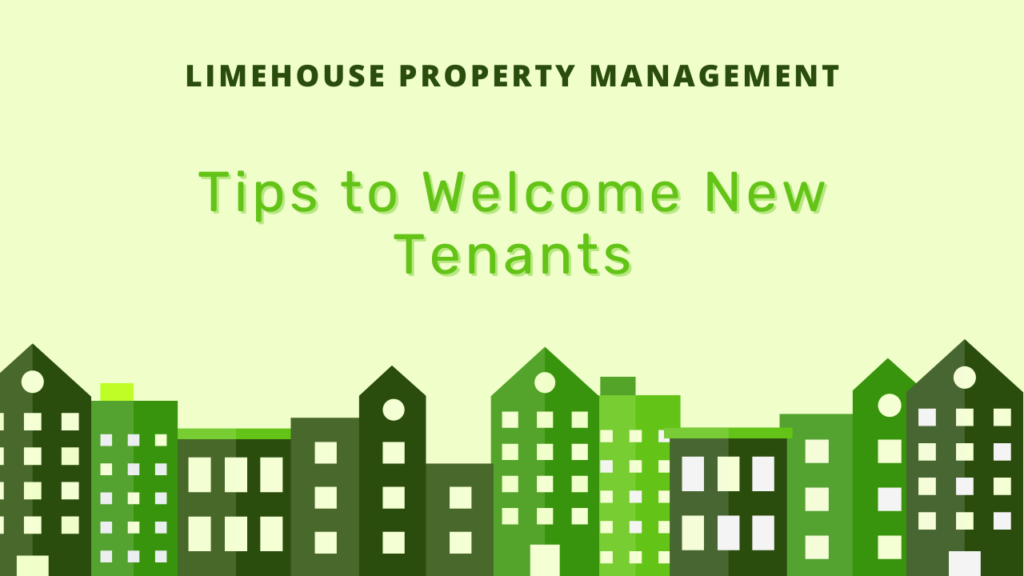 Tips to Welcome New Tenants
