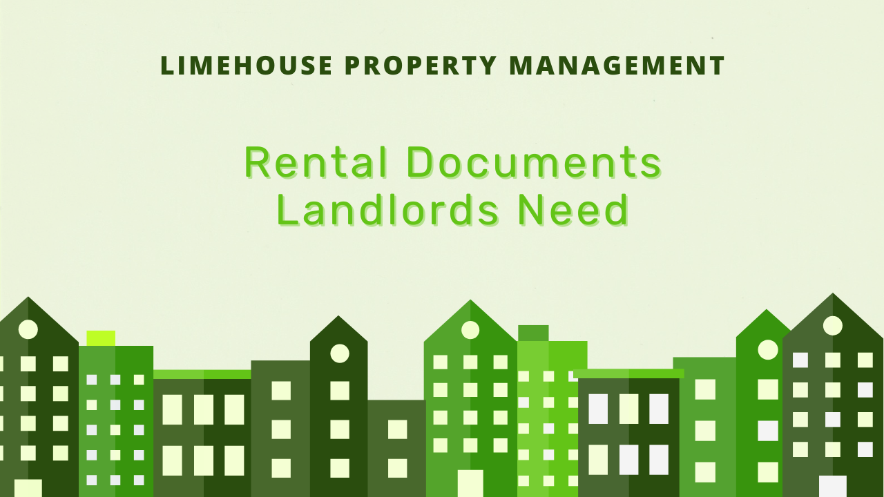 Rental Documents Landlords Need